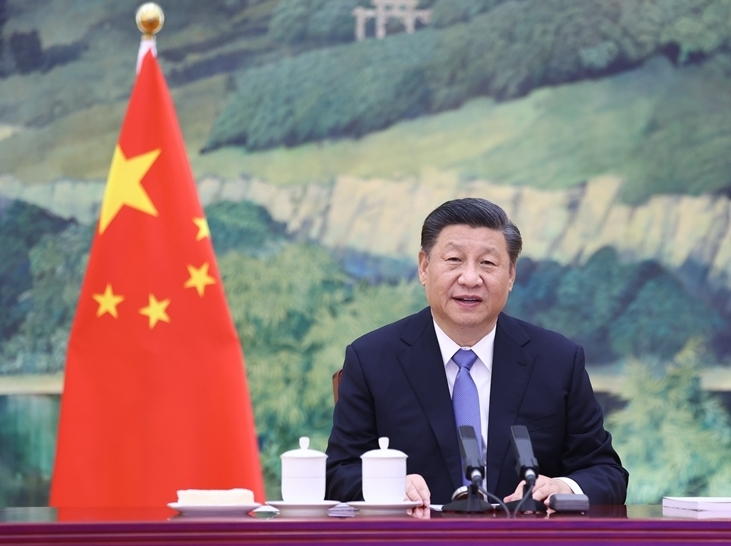 習(xí)近平聽取賀一誠(chéng)述職報(bào)告